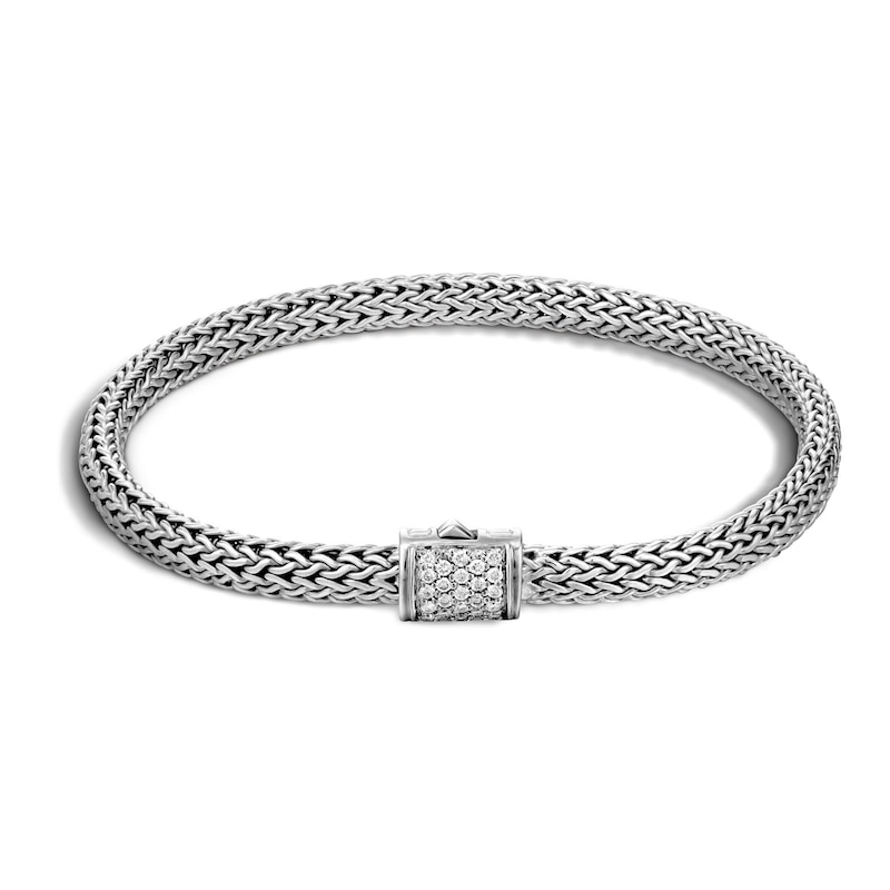  Personalized Double Chain Monogram Bracelet Sterling Silver for  Women Girls : Clothing, Shoes & Jewelry