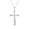 Thumbnail Image 1 of Diamond Necklace 1/10 ct tw Round 10K White Gold