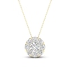 Thumbnail Image 1 of Diamond Necklace 1/4 ct tw Round 10K Yellow Gold