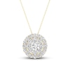 Thumbnail Image 0 of Diamond Necklace 1/2 ct tw Round 10K Yellow Gold