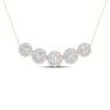 Thumbnail Image 1 of Diamond Necklace 1 1/2 ct tw Round 14K Yellow Gold