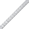 Thumbnail Image 1 of Lab-Created Diamond Bracelet 5 ct tw Round 14K White Gold