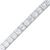 Thumbnail Image 2 of Lab-Created Diamond Bracelet 8 ct tw Round 14K White Gold