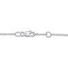 Lab-Created Diamond Necklace 1-1/8 ct tw Round 14K White Gold
