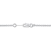 Thumbnail Image 2 of Lab-Created Diamond Cross Necklace 1 ct tw Round 14K White Gold