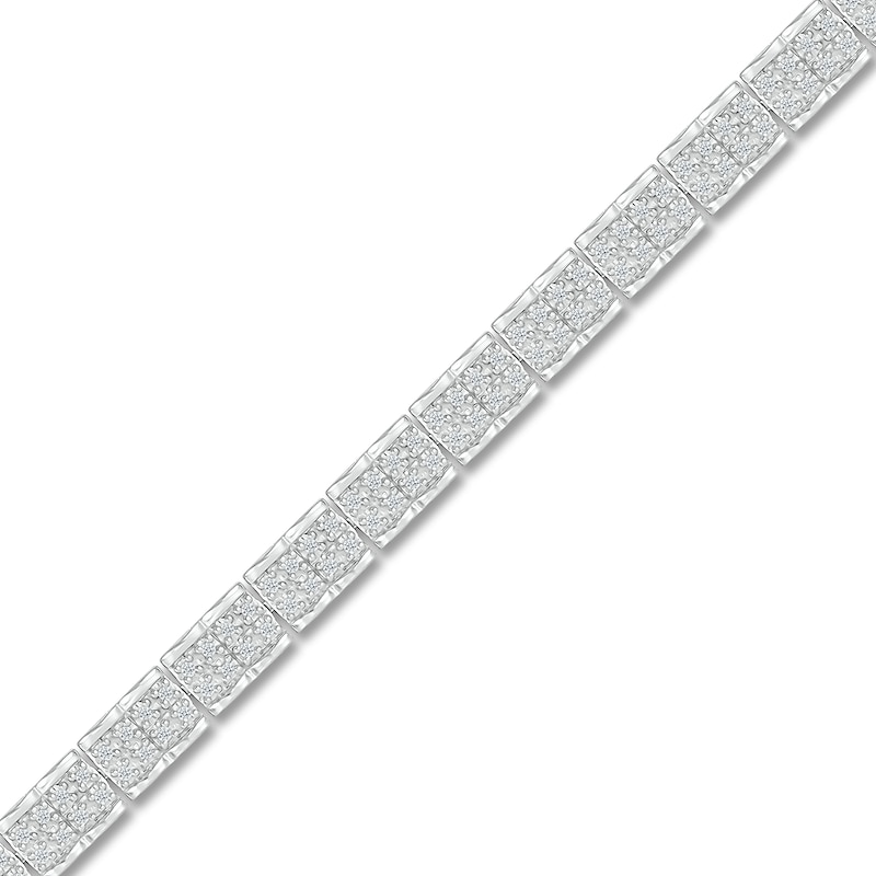 Diamond Bracelet 1/2 ct tw Round 10K White Gold