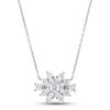 Vera Wang WISH Diamond Necklace 1-1/2 ct tw 10K White Gold