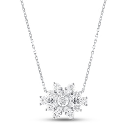 Vera Wang WISH Diamond Necklace 1-1/2 ct tw 10K White Gold