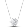 Vera Wang WISH Diamond Necklace 1-1/2 ct tw 10K White Gold