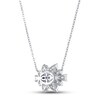 Vera Wang WISH Diamond Necklace 1-1/2 ct tw 10K White Gold