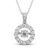 Thumbnail Image 0 of Diamond Necklace 3/4 ct tw Round 14K White Gold