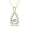 Thumbnail Image 0 of Diamond Necklace 1/3 ct tw Round 10K Yellow Gold