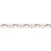 Thumbnail Image 2 of Diamond Tennis Bracelet 1 ct tw Round/Baguette-Cut 14K Rose Gold