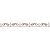 Thumbnail Image 2 of Diamond Tennis Bracelet 1/2 ct tw Round/Baguette-Cut 14K Rose Gold
