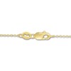 Thumbnail Image 4 of Diamond Necklace 1/4 ct tw Round 10K Yellow Gold