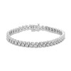 Diamond Bracelet 1/2 ct tw Round Sterling Silver