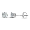 Thumbnail Image 1 of Diamond Solitaire Earrings 1/2 ct tw Round 14K White Gold (I1/I)