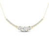 Thumbnail Image 1 of Diamond Necklace 1/2 ct tw Round 10K Yellow Gold