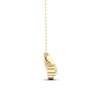 Thumbnail Image 3 of Diamond Necklace 1/4 ct tw Round 10K Yellow Gold