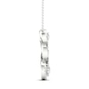 Thumbnail Image 3 of Diamond Necklace 1/3 ct tw Round 10K White Gold