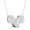 Thumbnail Image 2 of Diamond Necklace 1 ct tw Round 14K White Gold