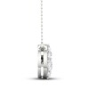 Thumbnail Image 3 of Diamond Necklace 1 ct tw Round 14K White Gold