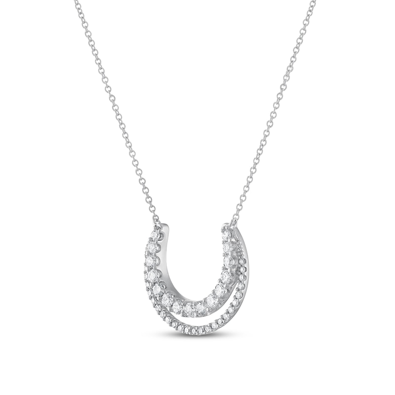 Diamond Necklace 1/2 ct tw Round 10K White Gold | Jared