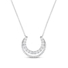 Thumbnail Image 1 of Diamond Necklace 1 ct tw Round 14K White Gold