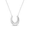 Thumbnail Image 2 of Diamond Necklace 1 ct tw Round 14K White Gold