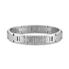 Thumbnail Image 1 of Men's Diamond Bracelet 1/2 ct tw Round Stainless Steel