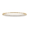 Thumbnail Image 1 of Diamond Smile Bracelet 1-1/2 ct tw Round 14K Yellow Gold