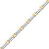 Thumbnail Image 2 of Diamond Bracelet 1/2 ct tw Round 10K Two-Tone Gold