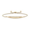 Thumbnail Image 0 of Diamond Bolo Bracelet 1/6 ct tw Round 10K Yellow Gold