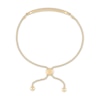 Thumbnail Image 1 of Diamond Bolo Bracelet 1/6 ct tw Round 10K Yellow Gold