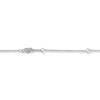 Thumbnail Image 3 of Lab-Created Diamond Solitaire Necklace 1 ct tw Pear-shaped 14K White Gold 19" (SI2/F)