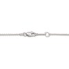 Thumbnail Image 2 of Lab-Created Diamond Solitaire Necklace 1 ct tw Princess 14K White Gold (SI2/F)