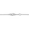 Thumbnail Image 2 of Lab-Created Diamond Solitaire Necklace 1 ct tw Princess 14K White Gold (SI2/F)