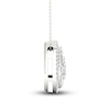 Thumbnail Image 2 of Diamond Pendant Necklace 1/2 ct tw Round 14K White Gold 18&quot;
