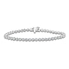 Thumbnail Image 1 of Diamond Tennis Bracelet 5 ct tw Round 14K White Gold