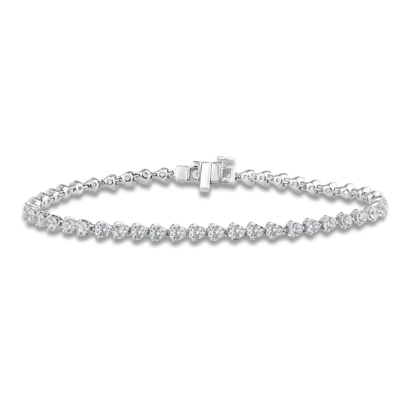 Diamond Tennis Bracelet 5 ct tw Round 14K White Gold | Jared