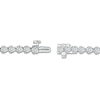 Thumbnail Image 2 of Diamond Tennis Bracelet 5 ct tw Round 14K White Gold