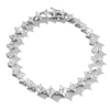 Thumbnail Image 1 of Jared Atelier Diamond Tennis Bracelet 9-7/8 ct tw Princess Platinum 7.5"