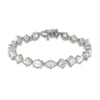 Jared Atelier Diamond Tennis Bracelet 14-1/8 ct tw Round/Cushion/ Oval/Marquise Platinum 7.5"