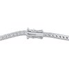 Thumbnail Image 3 of Diamond Tennis Bracelet 3-1/2 ct tw Round 14K White Gold