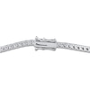 Thumbnail Image 2 of Diamond Tennis Bracelet 3-1/2 ct tw Round 14K White Gold