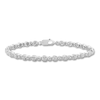 Thumbnail Image 1 of Diamond Tennis Bracelet 1/2 ct tw Round 14K White Gold
