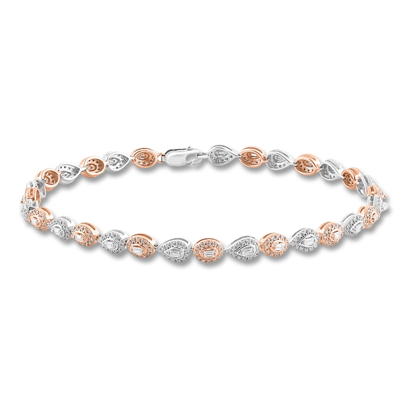 Diamond Tennis Bracelet in 14k Rose Gold (7 ct. tw.)