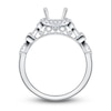 Thumbnail Image 2 of Kirk Kara Diamond Ring Setting 1/4 ct tw Round 18K White Gold