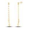 Thumbnail Image 1 of Cross Dangle Earrings 14K Yellow Gold
