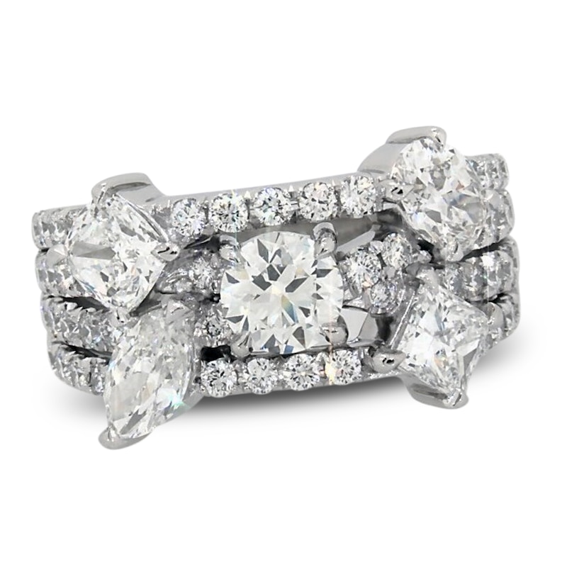 Main Image 1 of Jared Atelier Multi-Cut Diamond Ring 2-1/4 ct tw Platinum